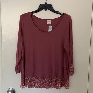 Soma Nightshirt w/Lace detail *Size Medium*